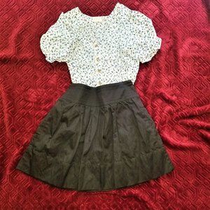 BCBGMaxAzria black mini skirt, size 6